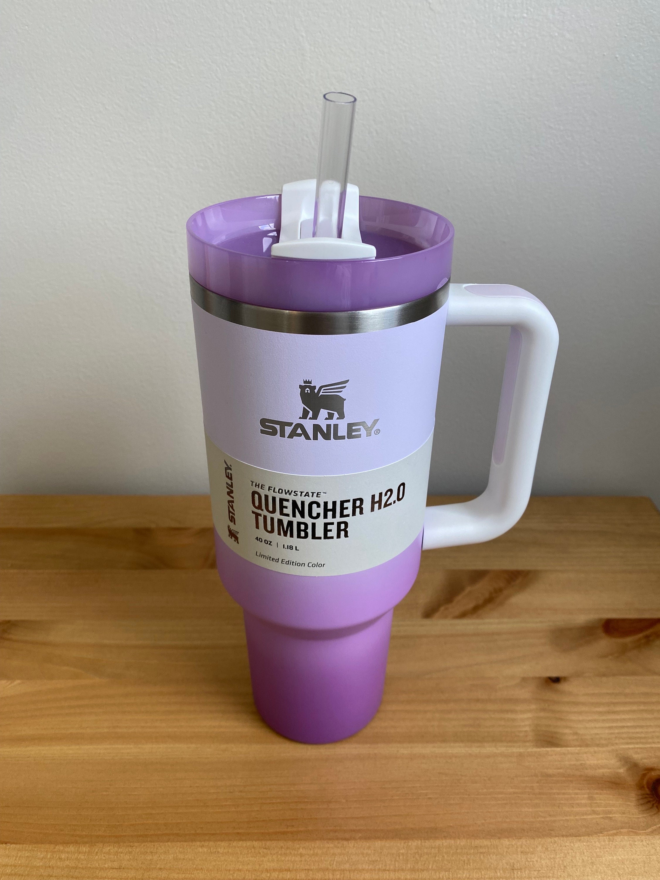 Stanley 40oz Quencher Tumbler Wisteria Lilac Lavender Purple FREE