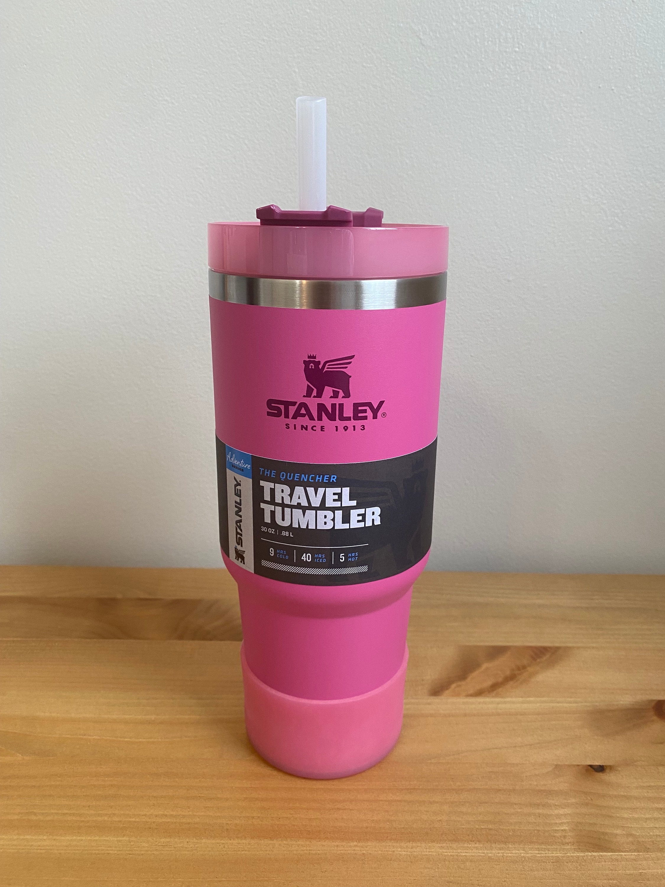 Pink, White, and Silver Milkyway Stanley Tumbler MADE TO ORDER 