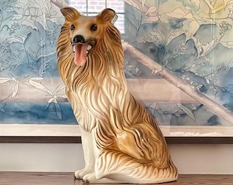 ヴィンテージ タンコリーの子犬 陶器製 犬置物 日本製 コレクター向け