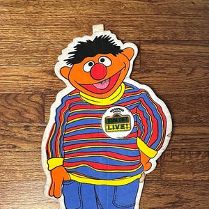 Sesame Street Muppets Ernie Felt Pennant: Bob Shipstad Presents Sesame Street LIVE!