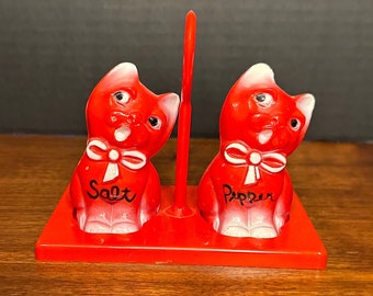 47s'ビンテージスカル型塩コショウ入れ 2個セット ロカビリー古着