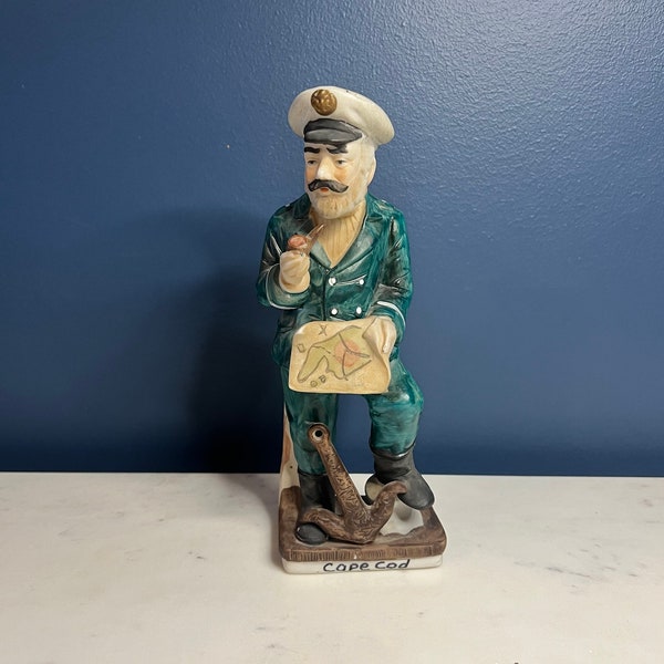 Vintage Sea Captain "Cape Cod" Statue