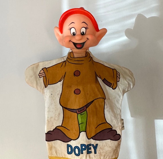 レア！90s vintage Disney Dopey 7人の小人 白雪姫 ファッション