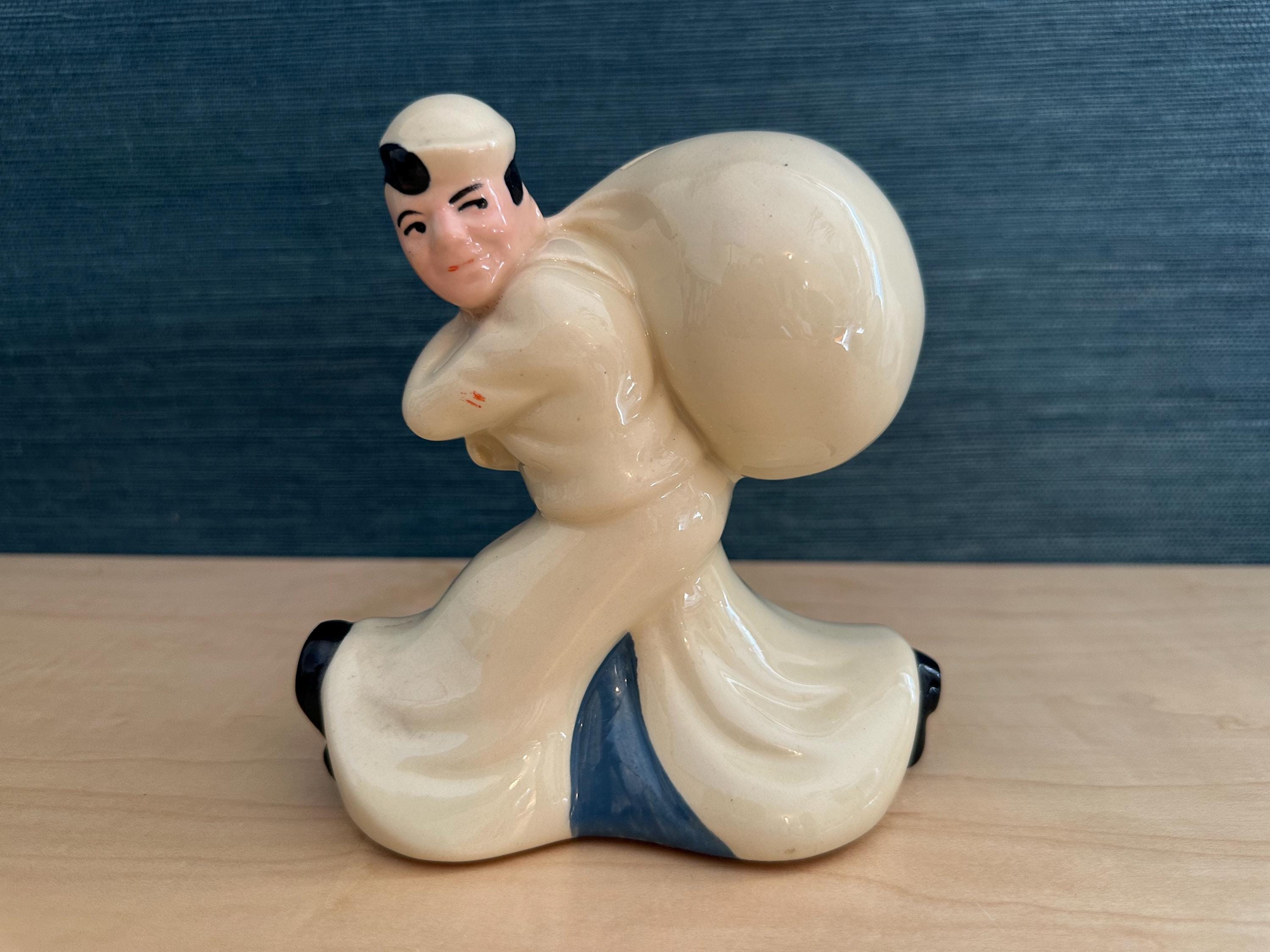 ヴィンテージ セーラーボーイ 貯金箱 陶器製 ヴィンテージ マッコイ セーラー 貯金箱：シーメンズ バンク