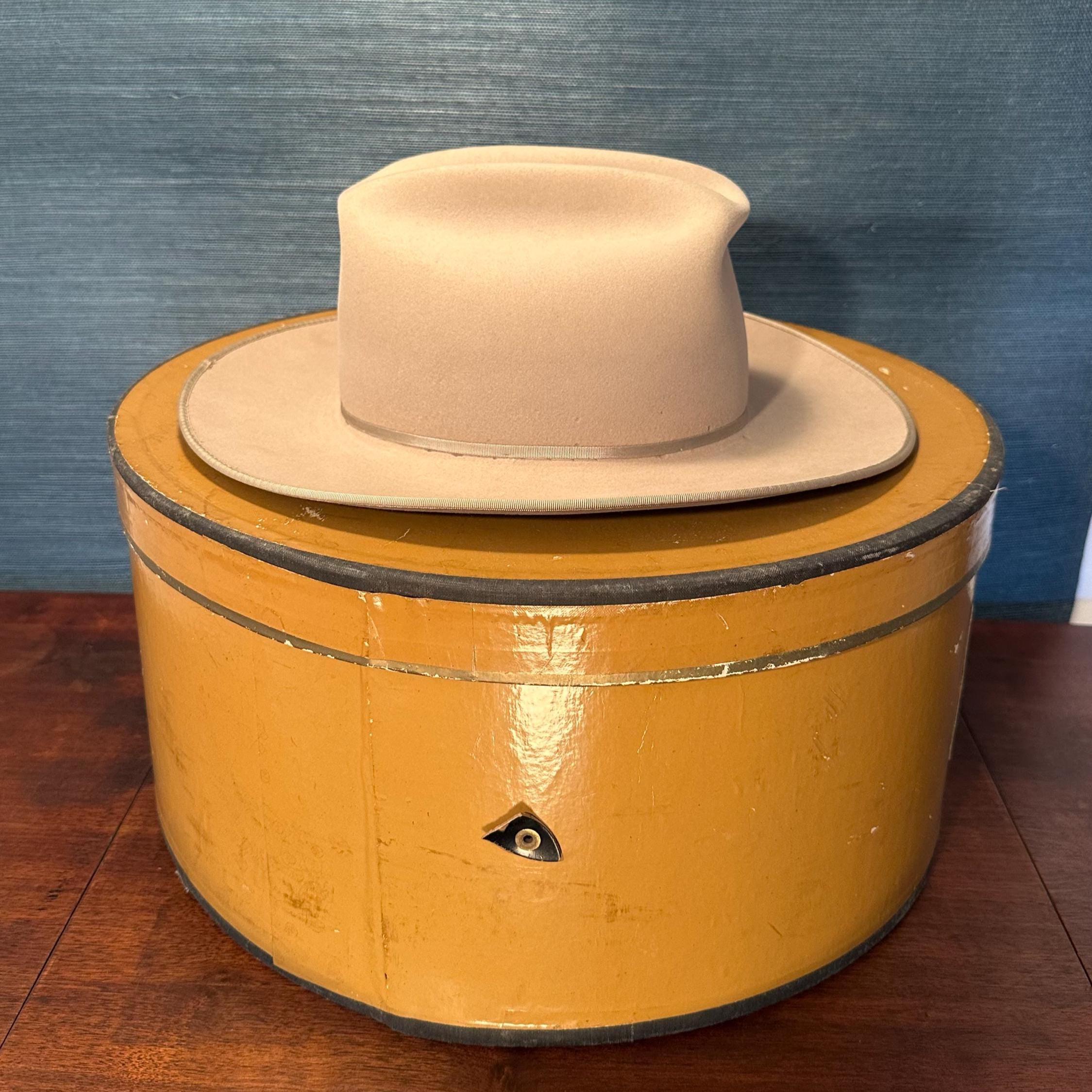 帽子 30s Vintage stetson open road 1/4 58cm Vintage Stetson Open Road 4X Beaver Size 6 3/4 Fedora Ranch