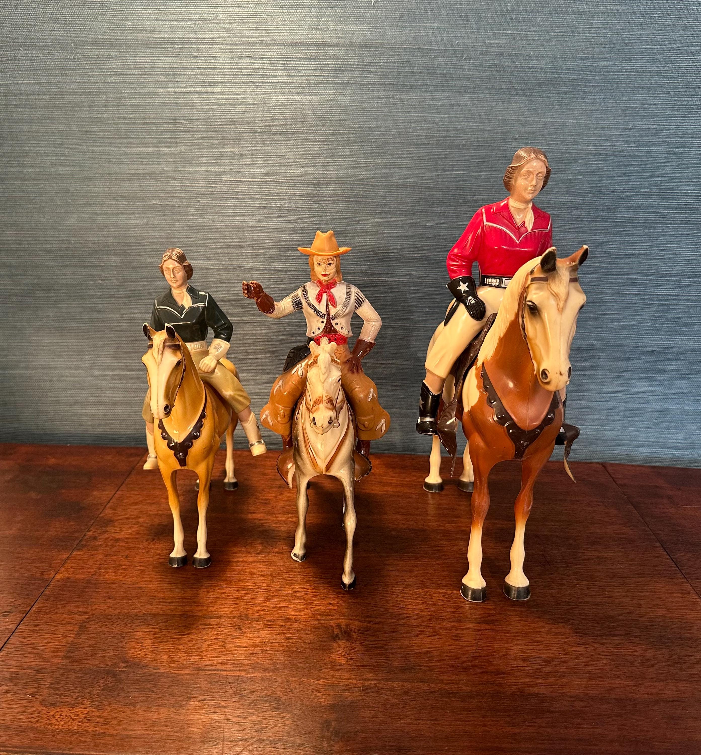 Roy Rogers and Trigger Action Figures - Etsy