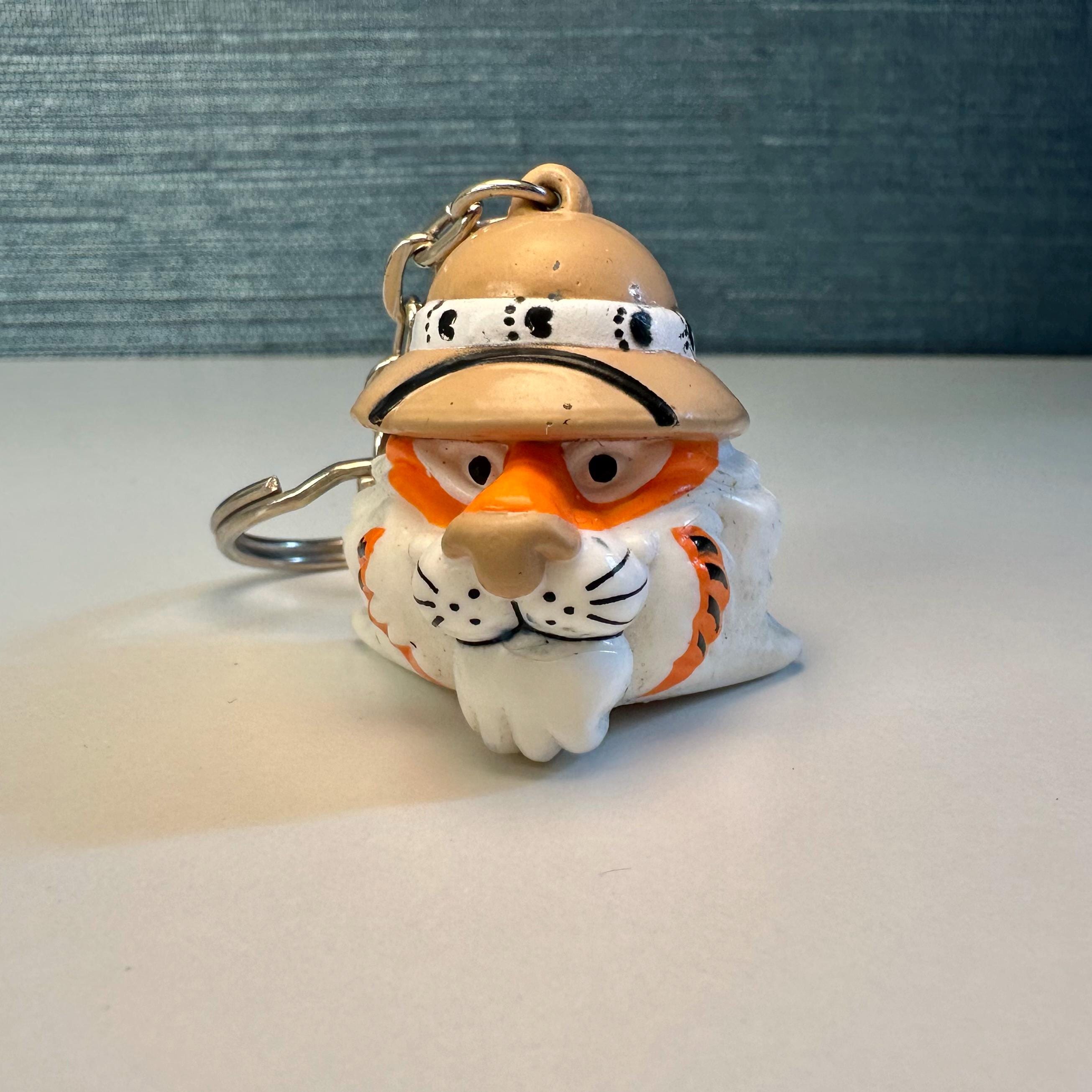 Vintage Promotional Tiger Keychain From the Exxon Corporation - Etsy