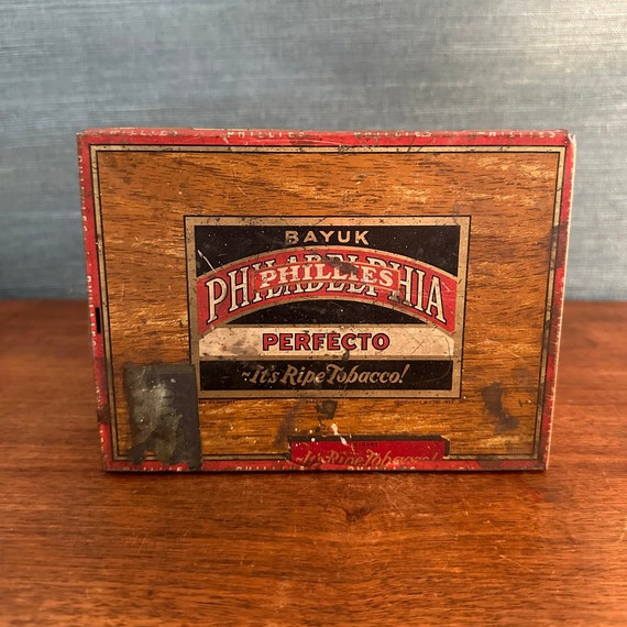 Vintage Phillies 5 Cent Advertising Tin, Circa 1930 - Etsy