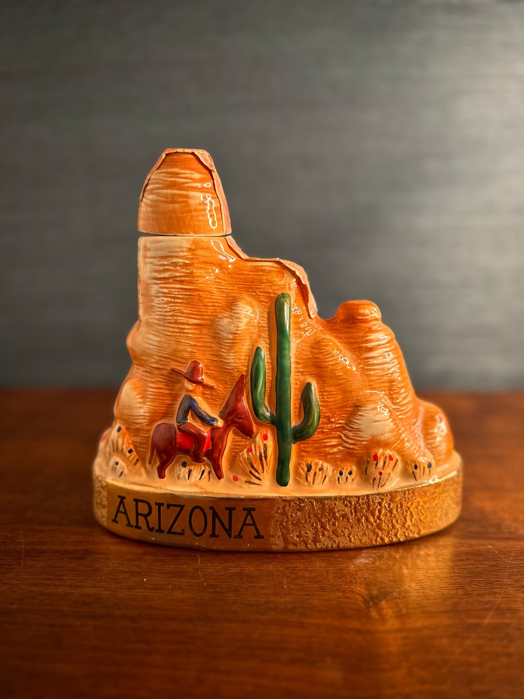 Vintage 1969 Jim Beam Arizona Decanter Designed by Ezra Brooks Etsy