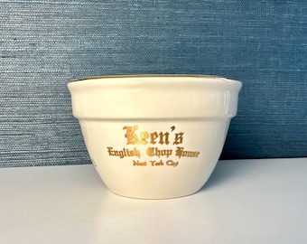 Miska do serwowania potraw restauracji Vintage Keen’s English Chop House NYC