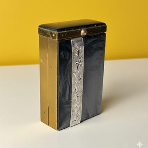 marhill cigarette case Vintage 1950s Cigarette Case Made by Marhill 
