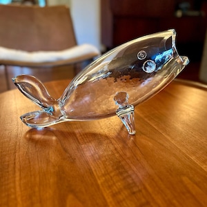 Vintage Fish Bowl - Etsy