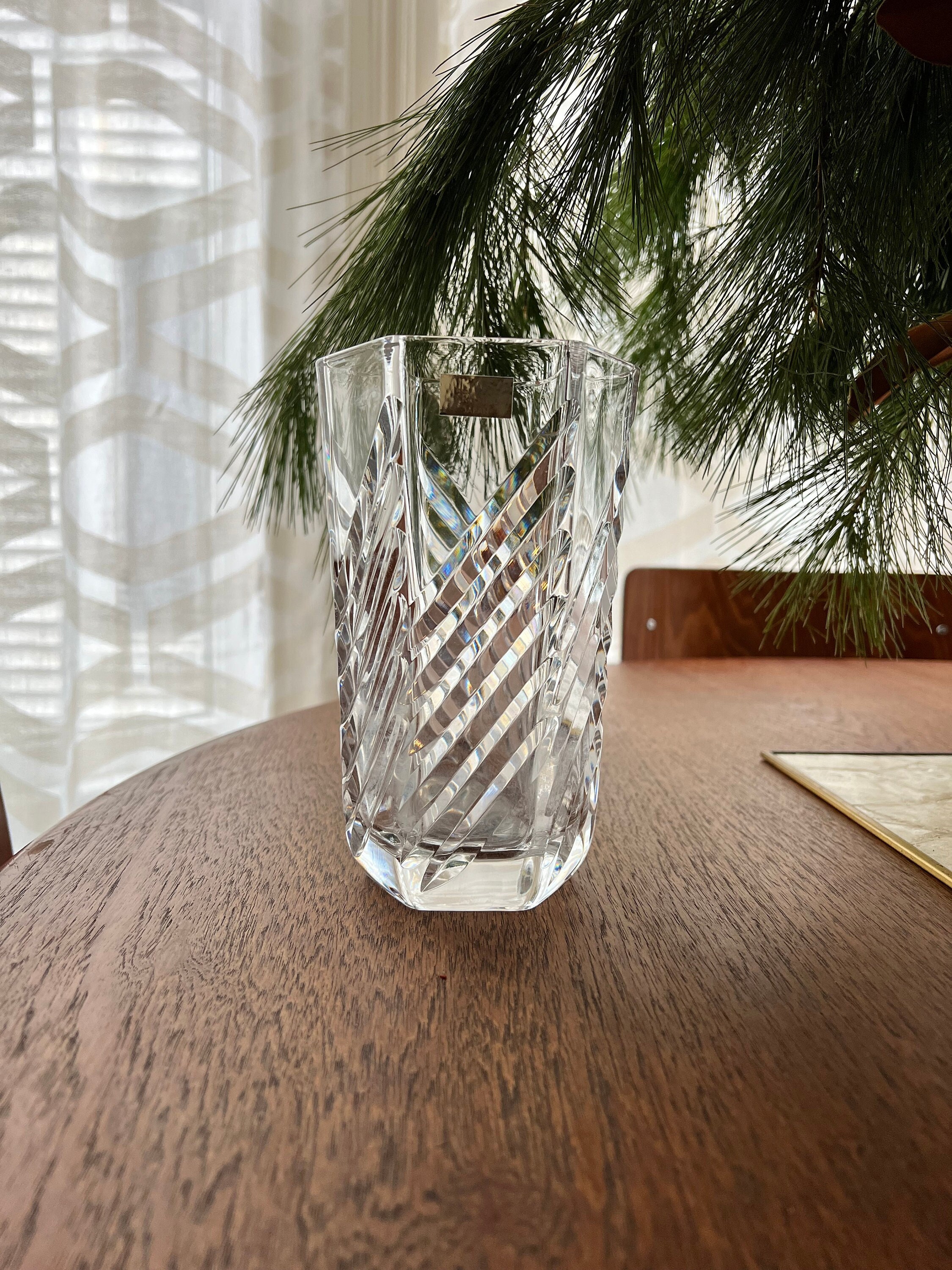 Hoya Crystal Vase - Etsy
