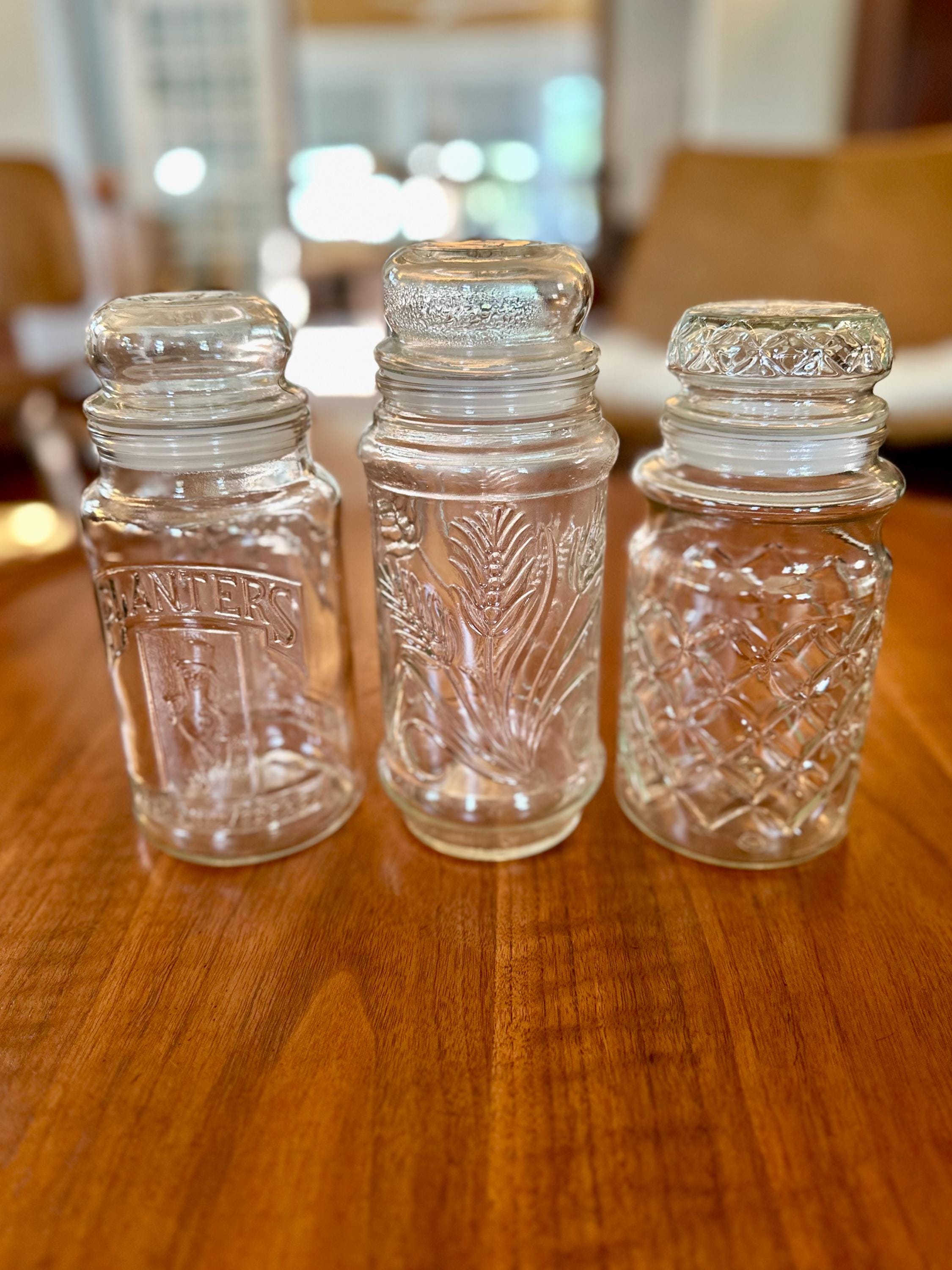 Mr peanut 75th anniversary glass jar - Etsy 日本