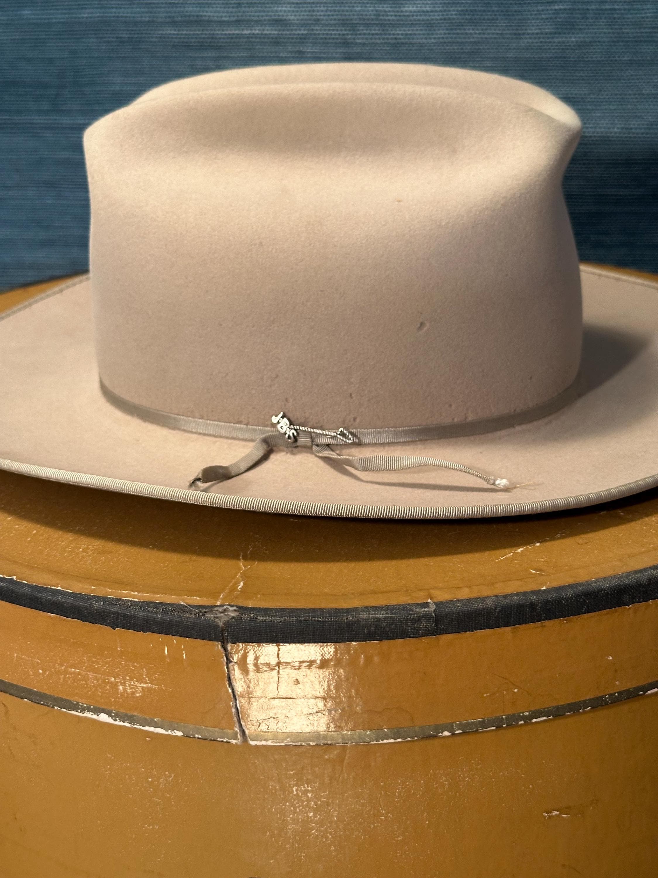 帽子 50s VINTAGE STETSON OPEN ROAD 7 3/8 59cm 1950s 60s Stetson 3x Beaver OPEN ROAD 7 Long OVAL Hat Fedora