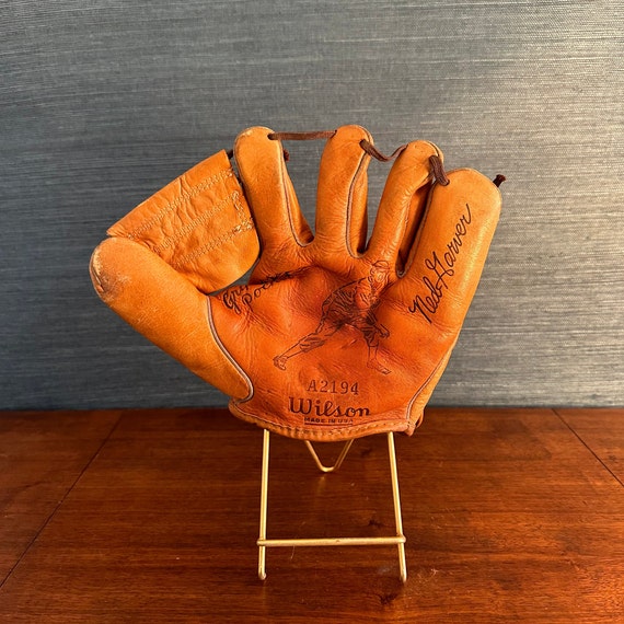 Vintage 1950s Ned Garver Wilson A2194 Child's Baseball Glove - Etsy