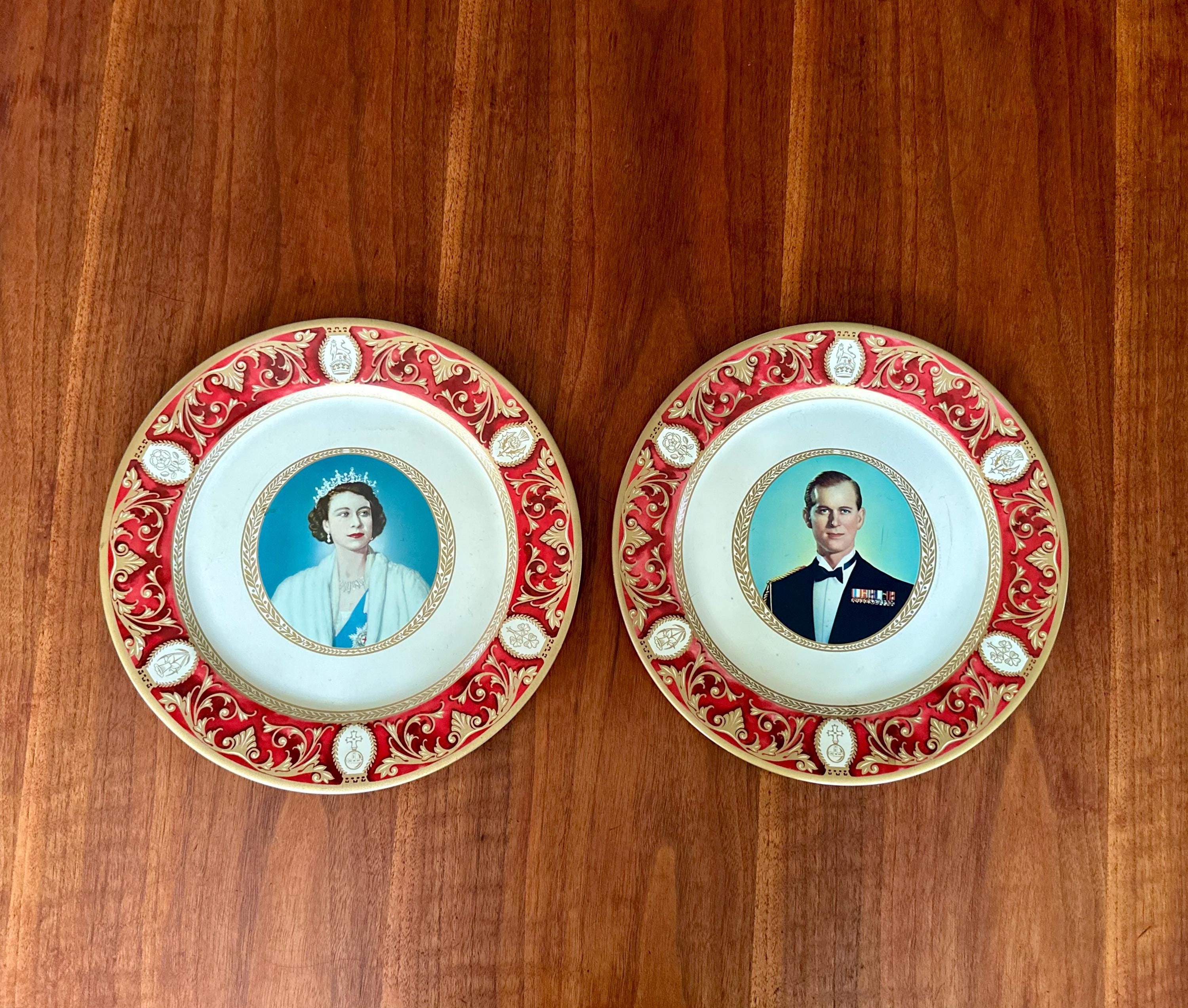 Queen Elizabeth Ii Plate - Etsy