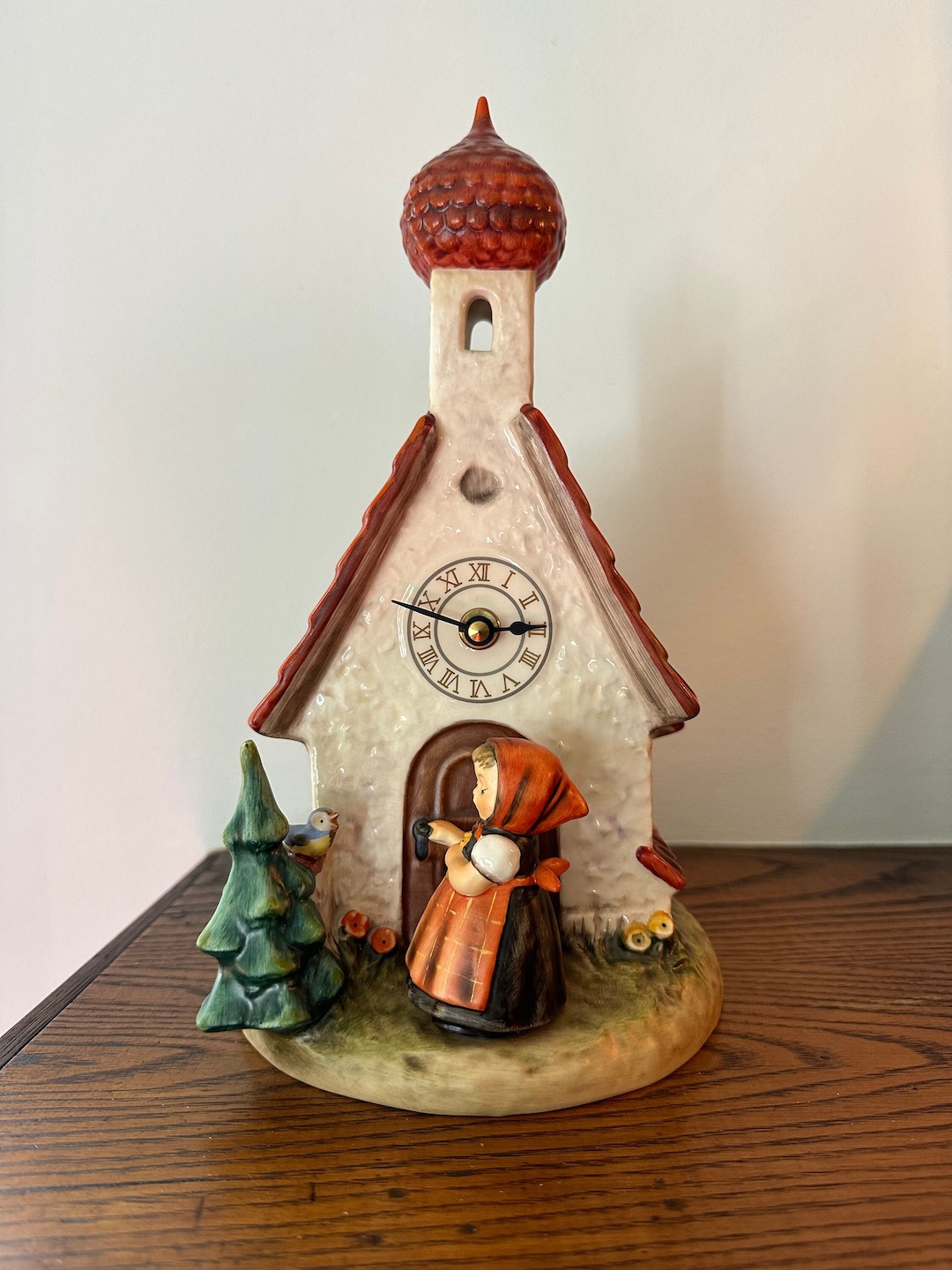 Large Vintage Chapel Time Hummel Clock From 1980s in Working Order Etsy