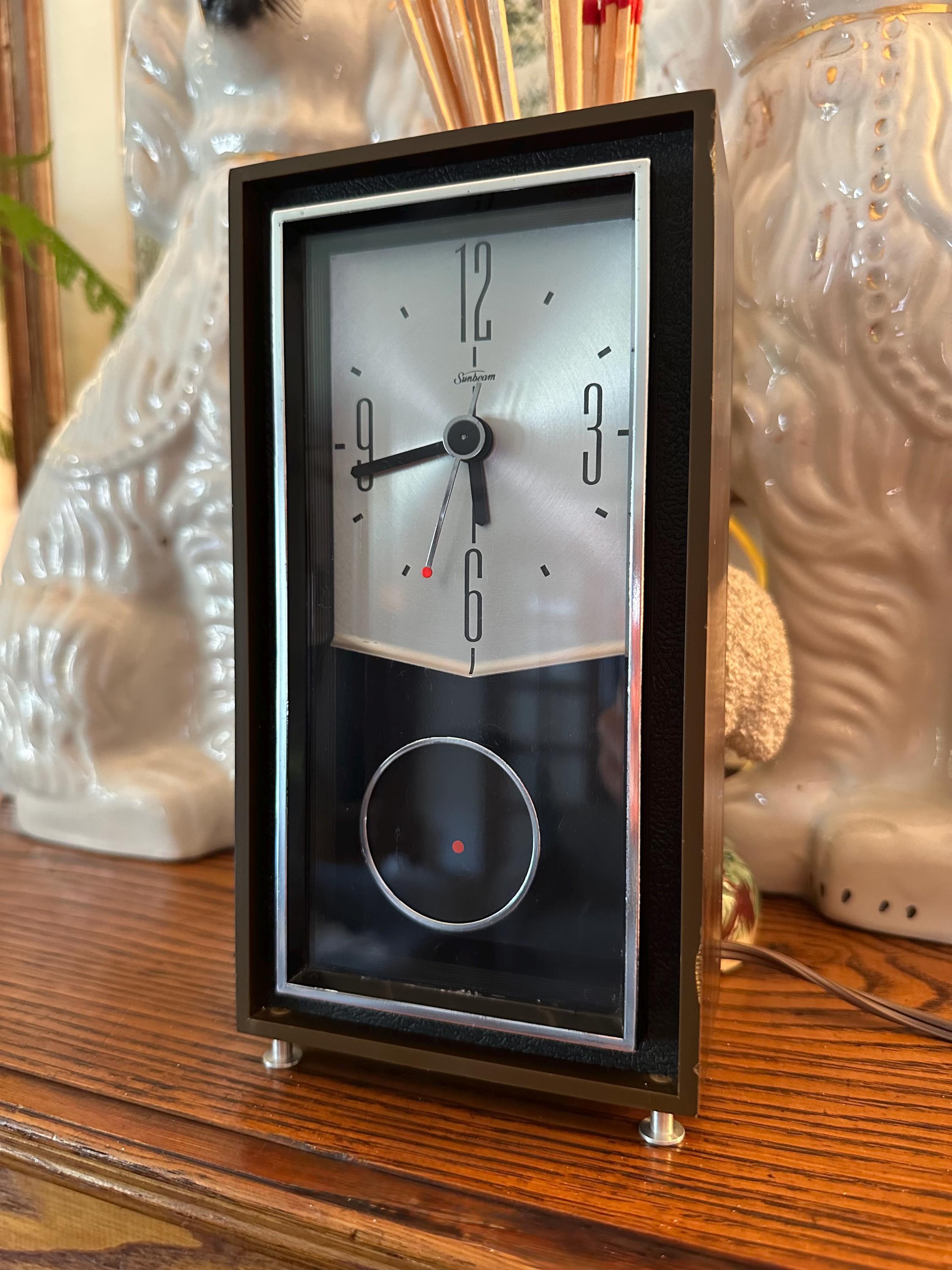 70s Sunbeam Clock - Etsy