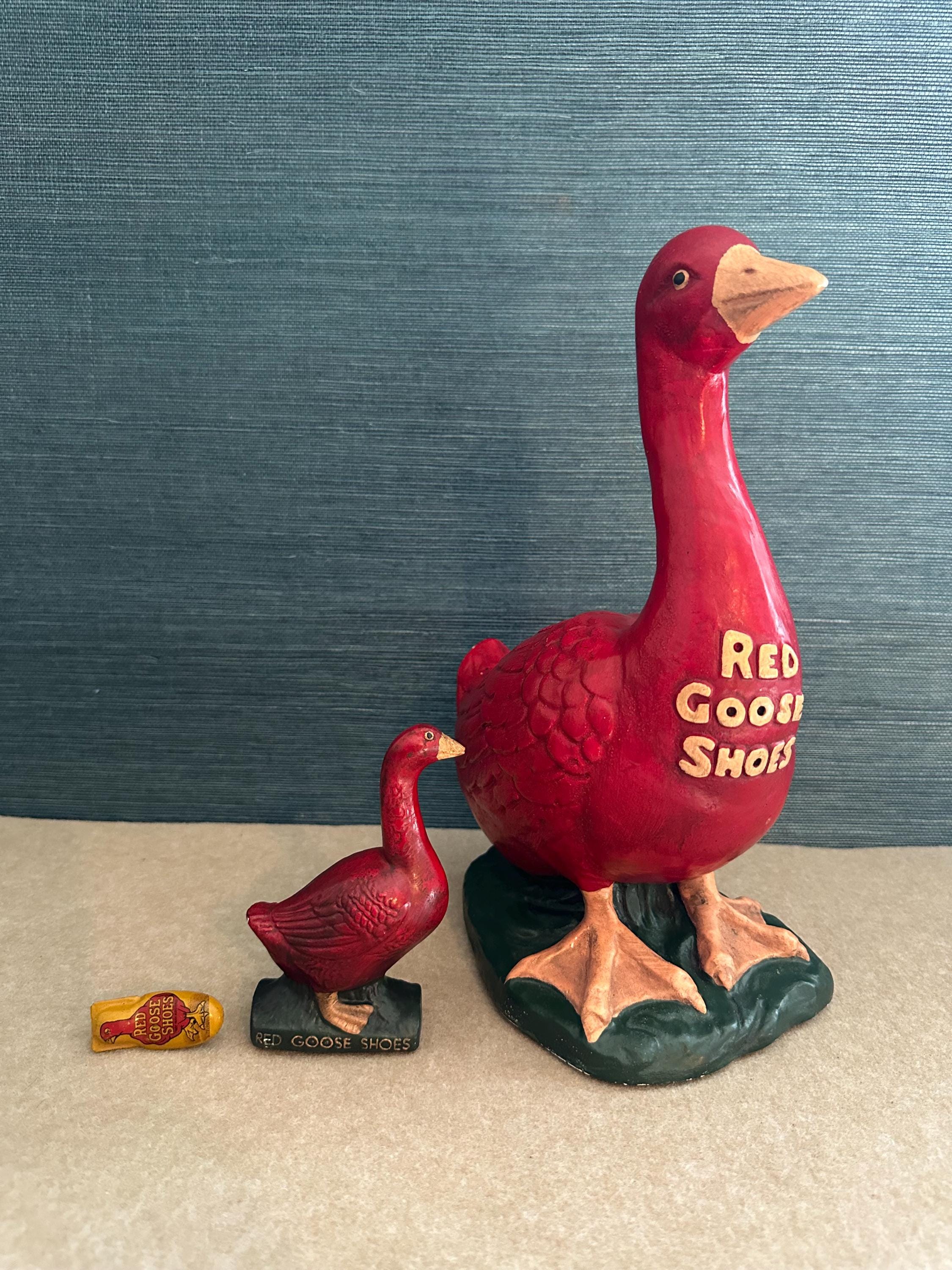 ビンテージ　レッドグースシューズ RED  SHOSE オブジェ Red Goose Shoes Ad - Etsy
