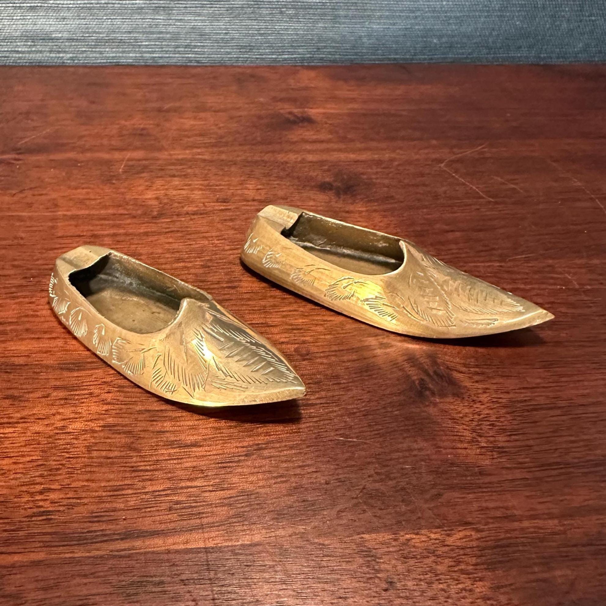 ビンテージ真鍮ミニ靴灰皿 Brass Shoe Ashtray - Etsy
