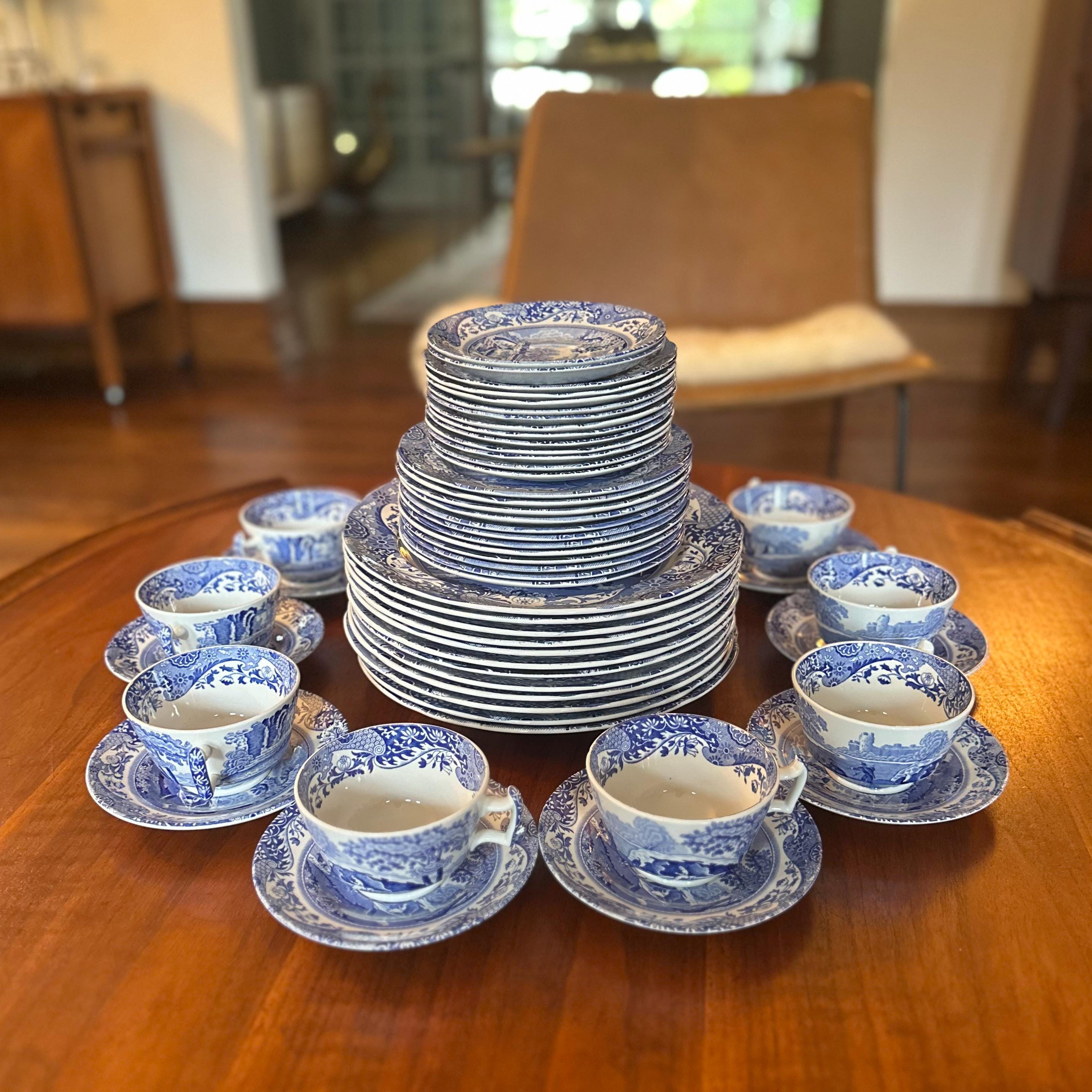 Antique Spode Blue Willow - Etsy