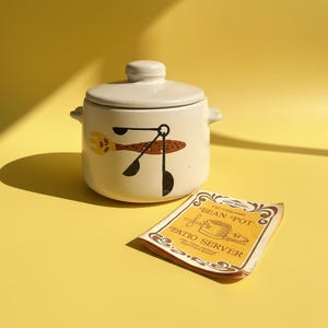 Panela elétrica vintage MCM West Bend de cerâmica de 2 litros