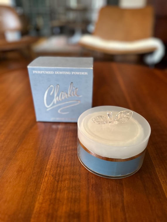 Vintage Revlon Charlie Perfumed Dusting Powder - Sealed with Original Box