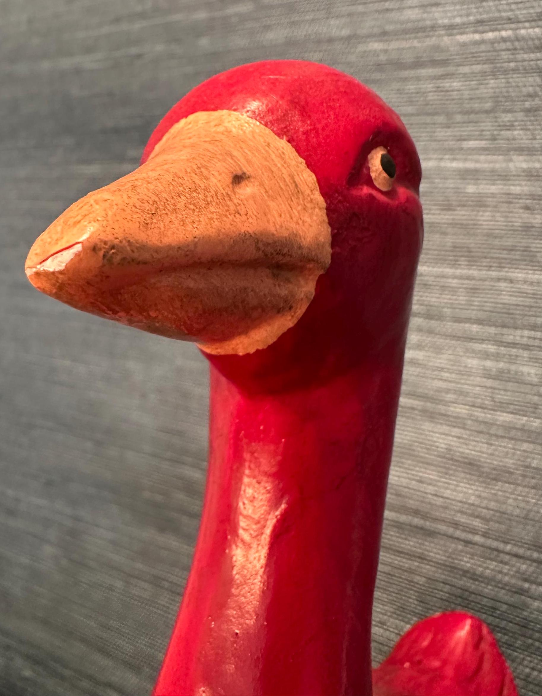 Antique Pair of Red Goose Shoes Chalkware Advertising Displays - Etsy