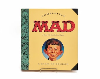 Vintage 1991 'Completely MAD' Comic Book History by Maria Reidelbach
