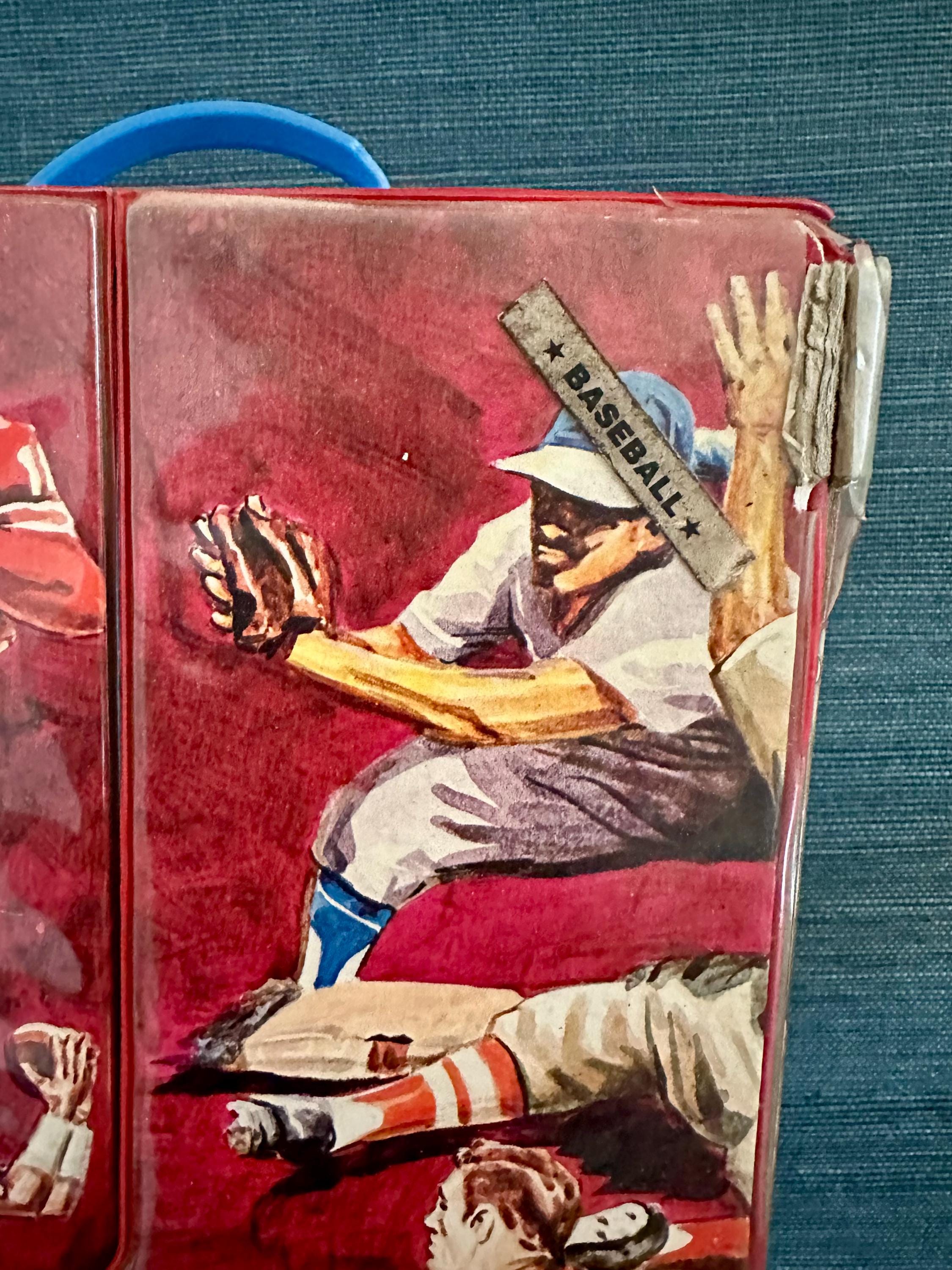 Vintage 1978 Topps Super Sports Card Locker / Baseball Card Case 