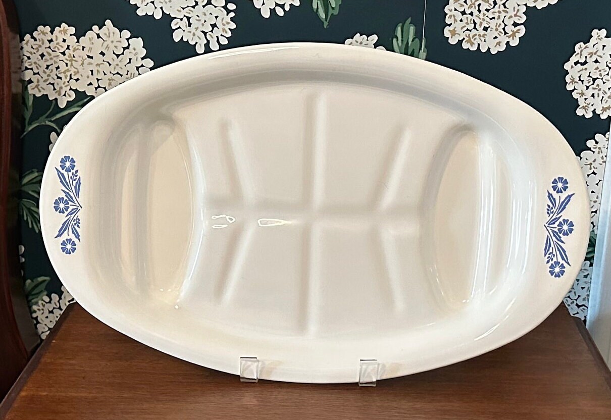 Vintage Cornflower Blue Corning Ware Oven Safe Ceramic Etsy