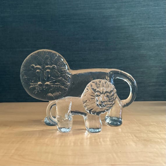 KOSTA BODA Zooシリーズ ライオン Vintage KOSTA BODA LION Glass