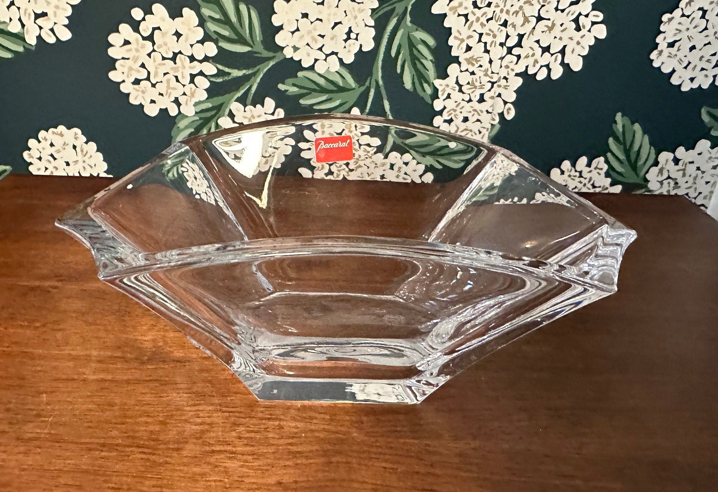 【希少本】Old Baccarat : Tableware Baccarat, Four Pieces of Harmonie Crystal Tableware (Lot