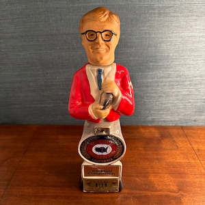 Decantador Jim Beam vintage de 1973, &quot;Concurso Internacional de Cócteles del Gremio de Bármanes de EE. UU.&quot;