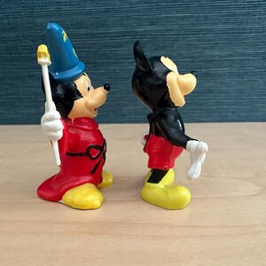 Lot of 2 Vintage Walt Disney Productions Mickey Mouse PVC Figures image 6