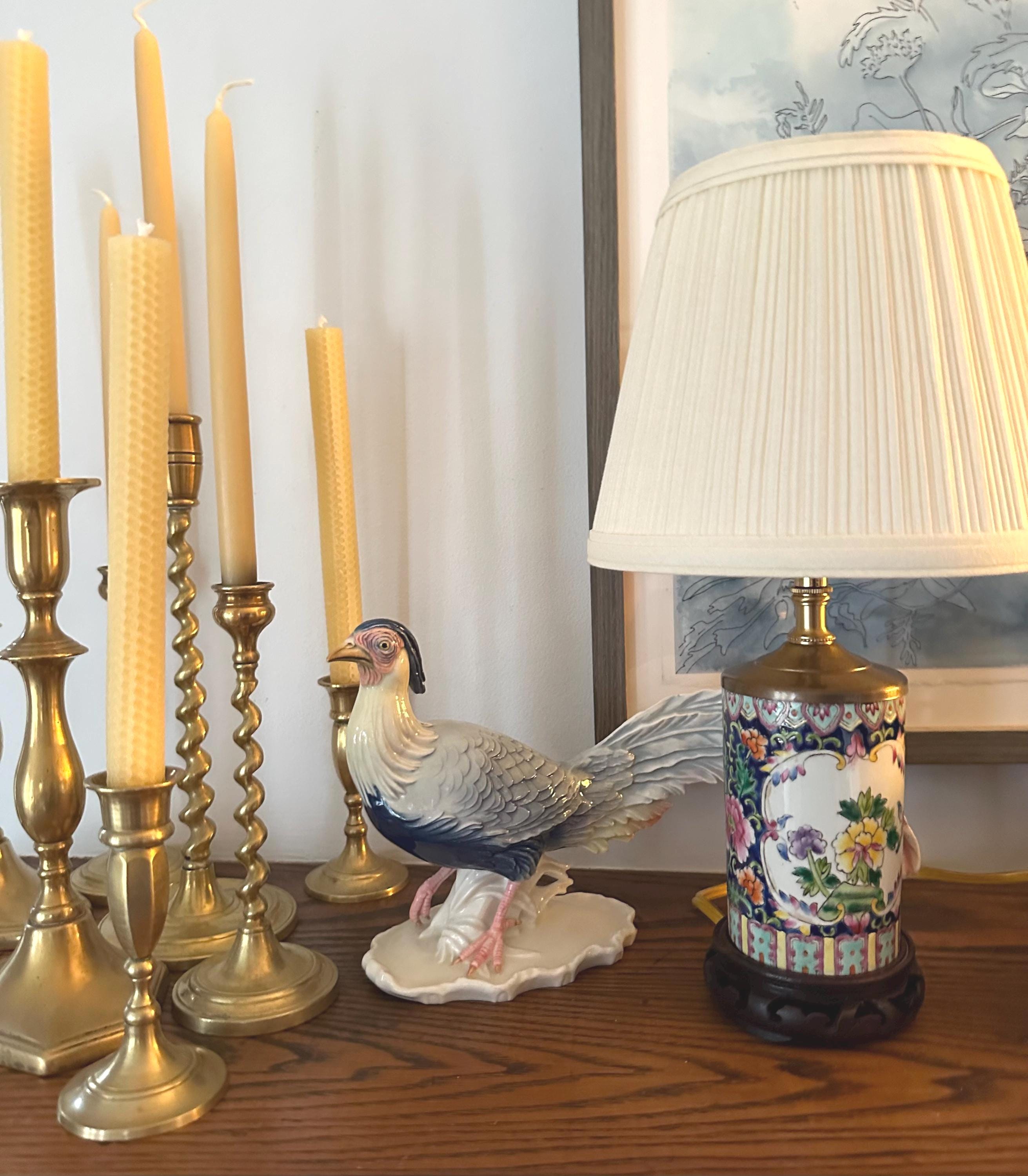 ヴィンテージ カール・エンス磁器 ブルーフェザント ドイツ フォルクス 