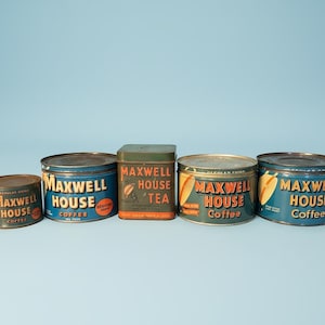 Maxwell House 3 LB 3 Pounds Coffee Tin Can Circa 1980s - Etsy