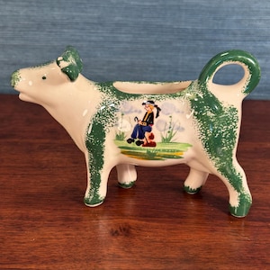 Vintage Porcelain Cow Creamer Made in France