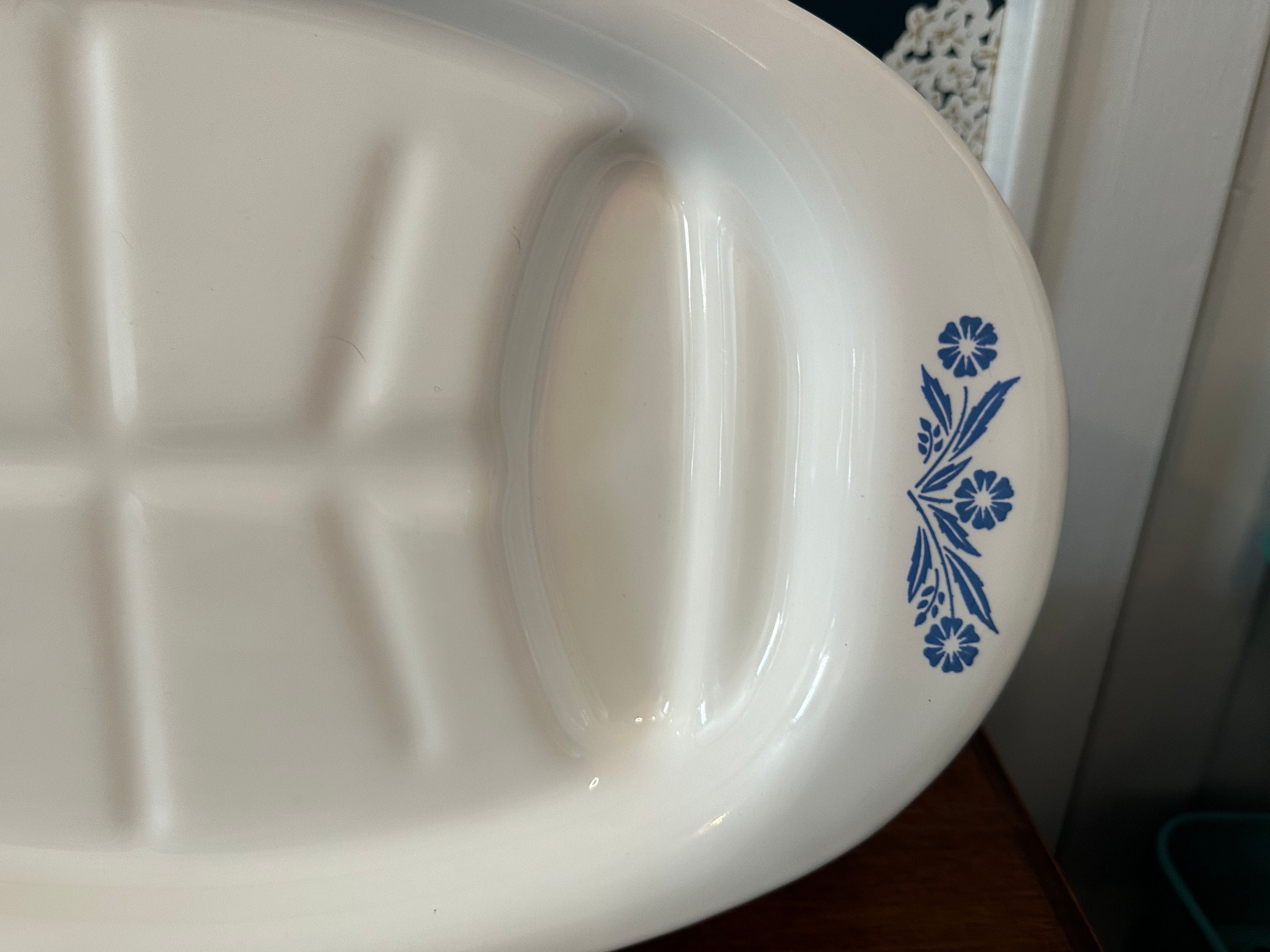 Vintage Cornflower Blue Corning Ware Oven Safe Ceramic Etsy