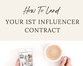 How To Land Your 1st Influencer Contract / How To Become Instagram Influencer / Paid Partnership Brand Collaboration / Content Creator / UGC
