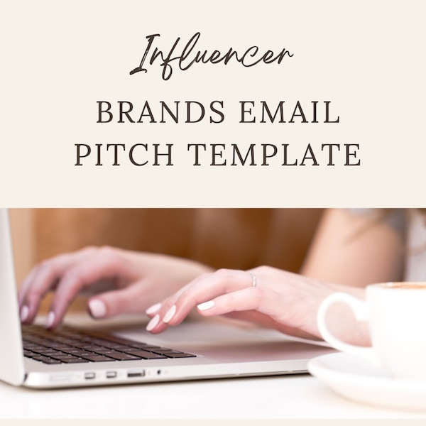 Proven Brand Email Pitching Template / Pitch Brands Script / Paid Instagram Partnerships / Influencer UGC Content Creator / Collaborations