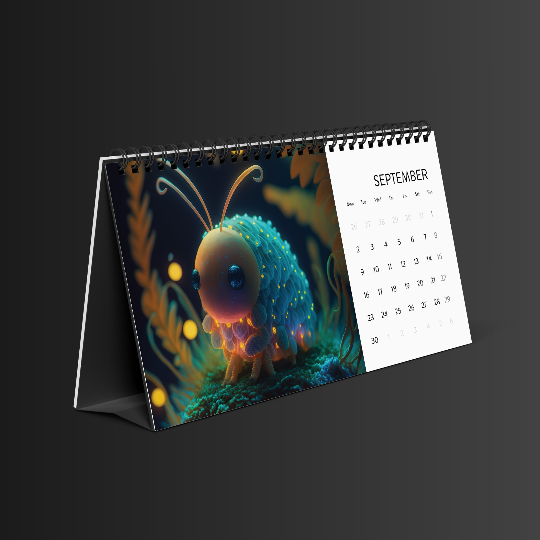 Desk Calendar 2024, Little Minions, Cute fantasy creatures sold by Cleaner  Brigida | SKU 3788880 | Printerval UK