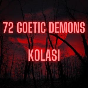 72 Goetia Demons Initiation (Attunement), Merging eBook Kolasi Current Goetic Infernals