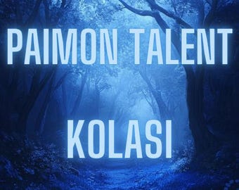 King Paimon Talent Attunement, Kolasi Current Demonic, Infernal, Magickal eBook