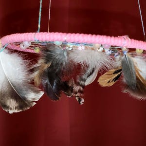 Dreamcatcher for children in colorful 18 cm diameter