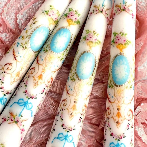 Princess Tapered Candles: Decorative Gift Set (10 in.)