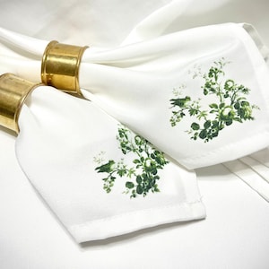 4er-Set Green Bird Belle Servietten