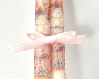 Rococo Dream Tapered Candles / 10 inch Tapers