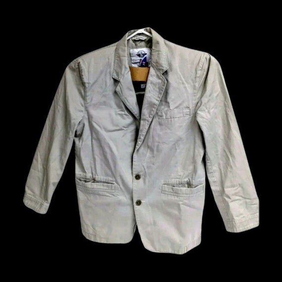 Vintage 1990s Levi Dockers Beige Women's Blazer, … - image 1